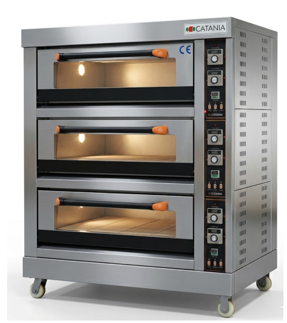 hornos refractarios de piso convector y rotativo