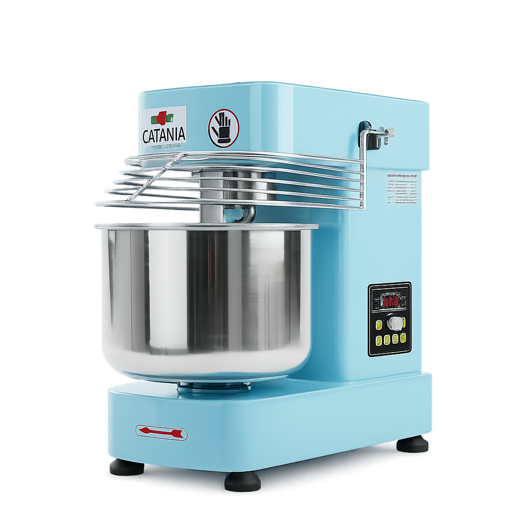 amasadora a espiral compacta digital 7 litros 1.5 kilos