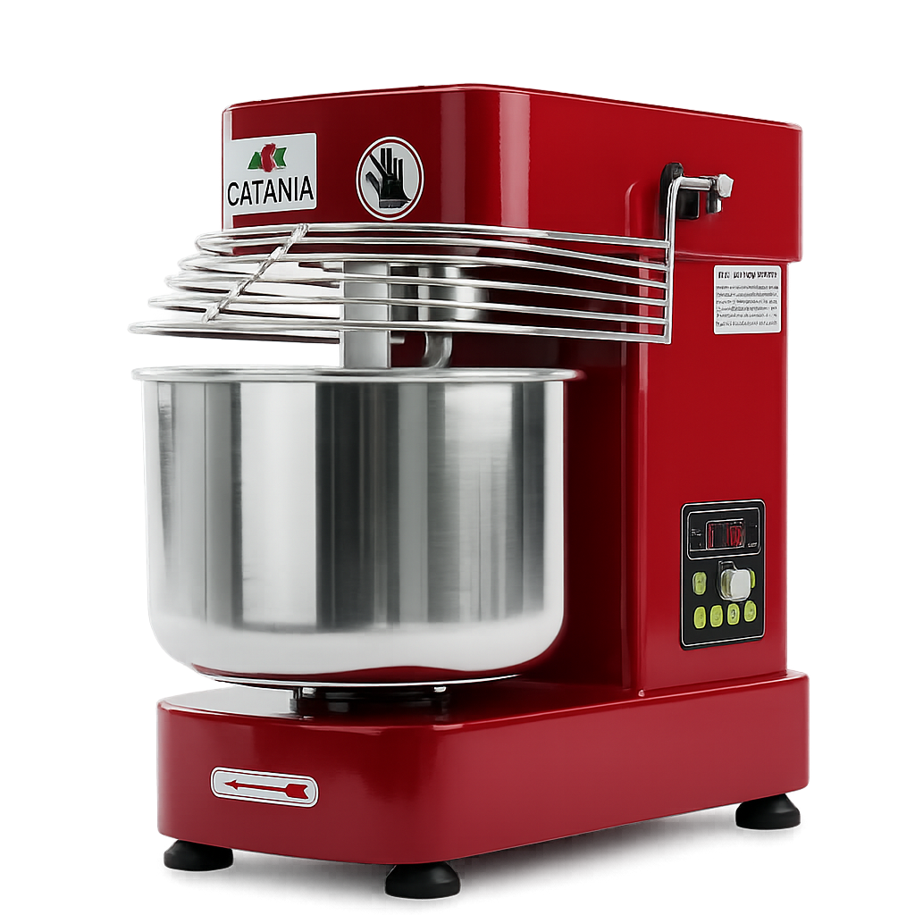 amasadora a espiral compacta digital 15 litros 5 kilos