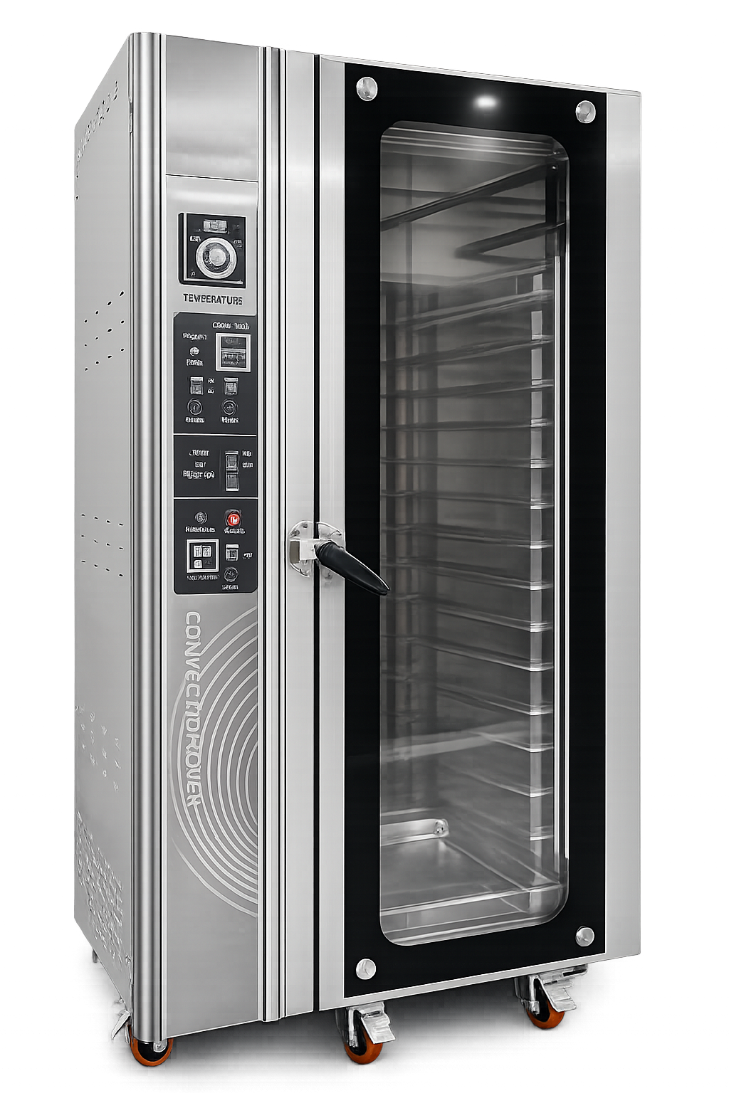 horno electrico convector industria con vapor de 16 bandejas