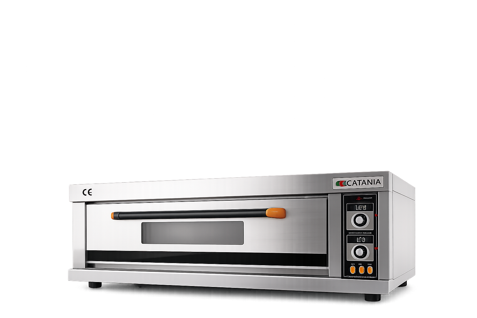 horno de piso refractario de 1 camara y 2 bandejas, Y 3 bandejas