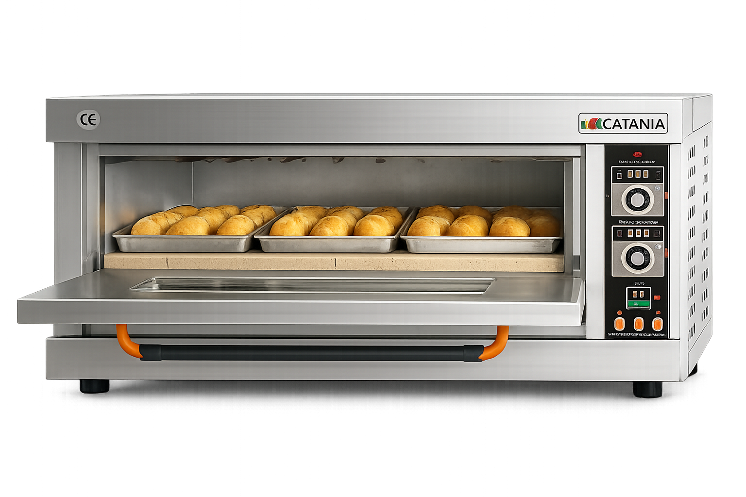 horno de piso refractario 1 camara 3 bandejas